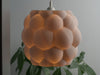 Gray Bubble Gum lampshade with a stylish bubble texture, perfect for modern ceiling lamp shades.