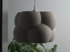 Gray Bubble lampshade with a unique texture, perfect for pendant light shades and ceiling light shades in contemporary interiors.