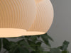 Large white lampshade offering a timeless design, perfect for use as ceiling light shades or pendant light shades.