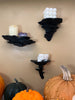 Black Widow Mushroom Wall Shelf Bundle : + Free Pumpkin Bowl